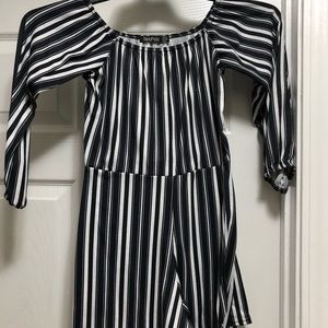 Off the shoulder romper